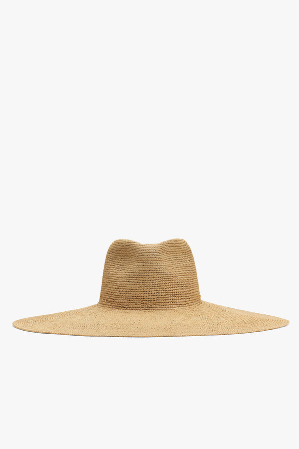 Beach Hat Dark Natural / 57
