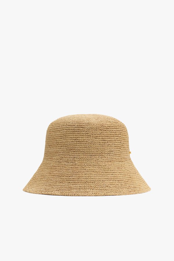 Packable Bucket Hat Dark Natural / 56