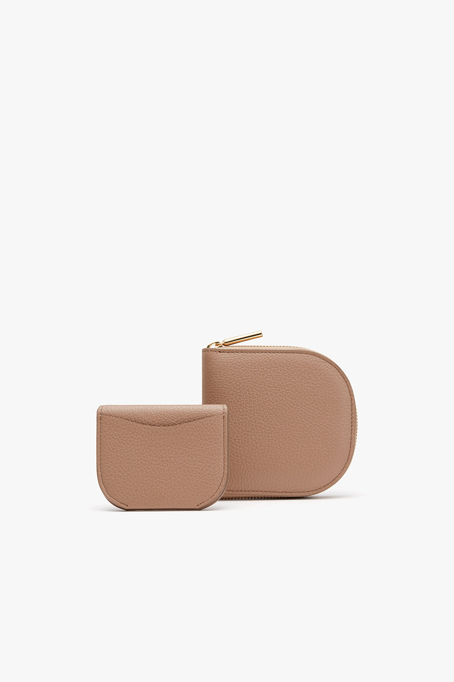 Duo Small Zip Wallet Cappuccino / One Size