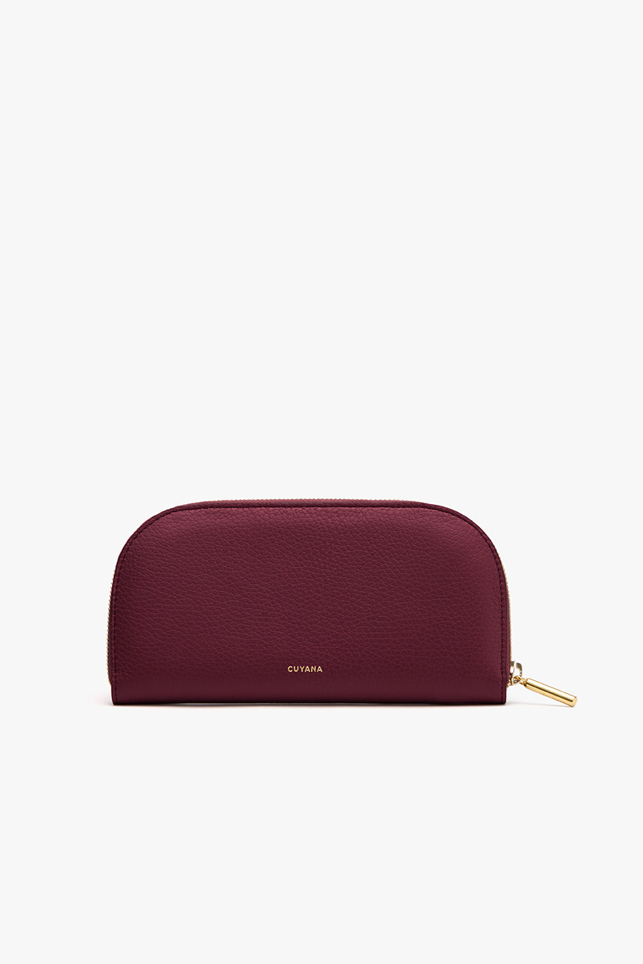 Curved Zip Wallet Cherry / One Size