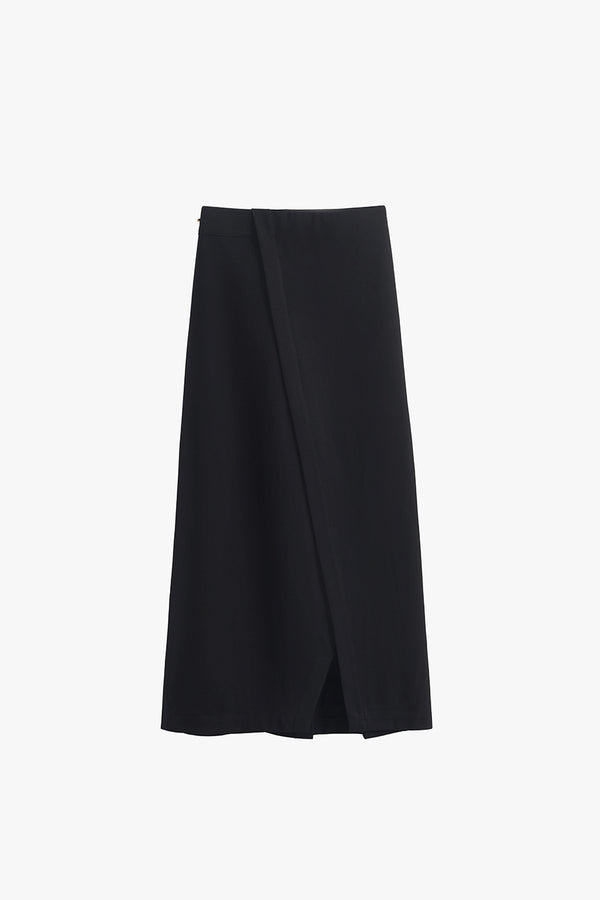 Ponte Pencil Skirt Black / Large