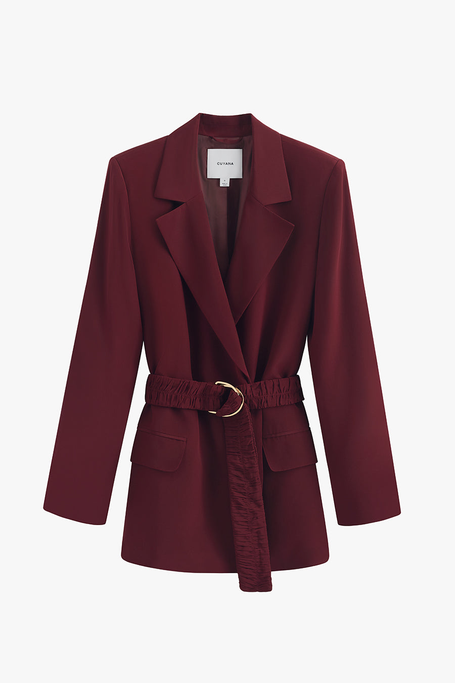 Silk Blazer Cherry / Small