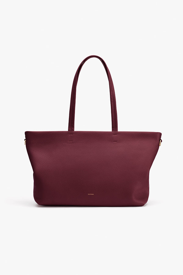 Small Easy Zipper Tote Cherry / One Size