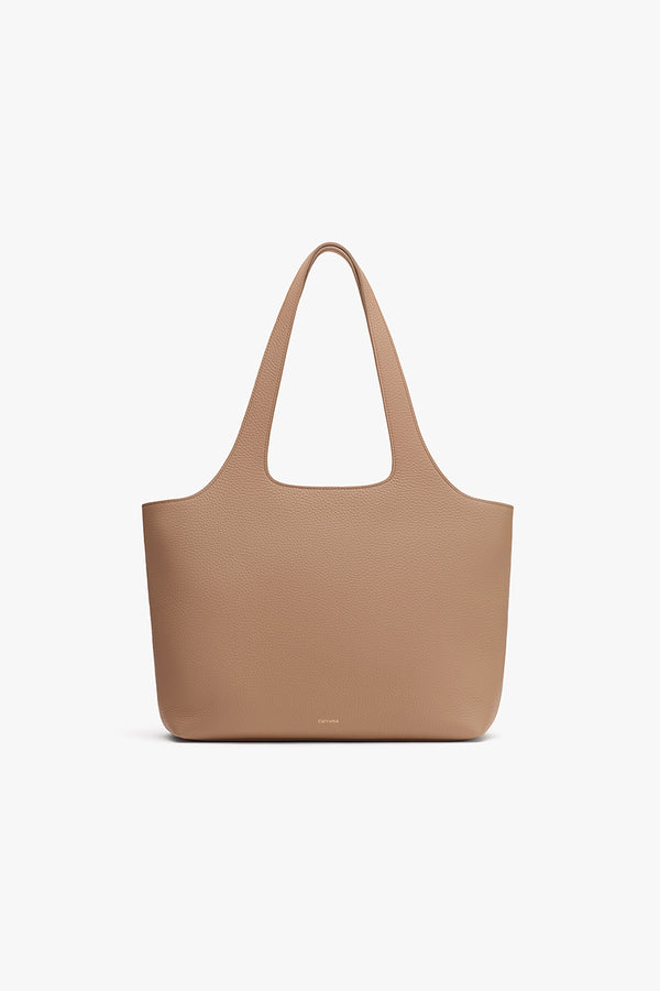 System Zipper Tote 13-inch Cappuccino / One Size