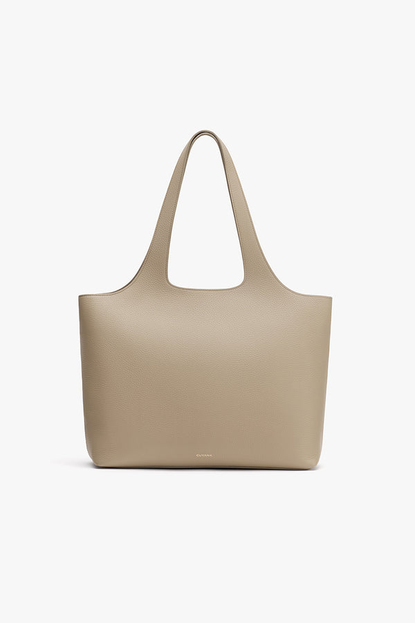 System Zipper Tote 16-inch Stone / One Size