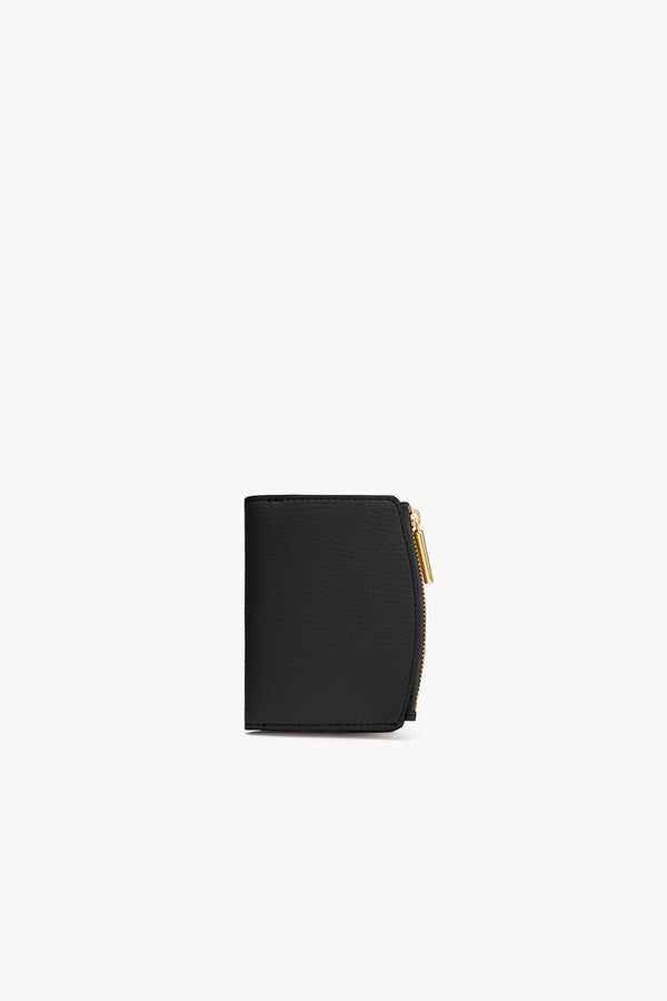 Fold Zip Wallet Black / One Size