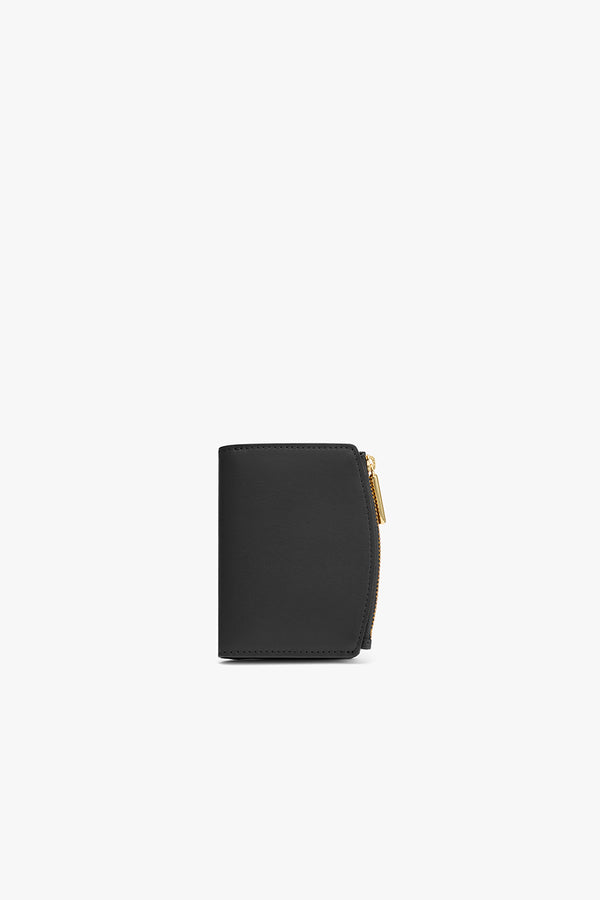 Fold Zip Wallet (Smooth) Black / One Size