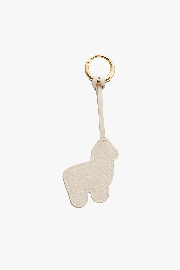 Alpaca Keychain Ecru / One Size