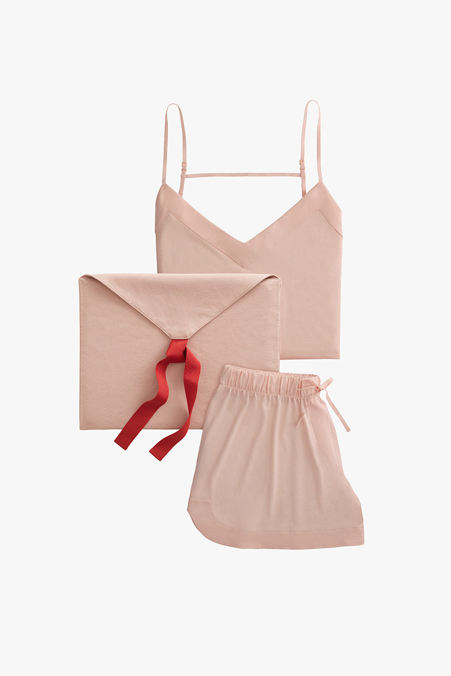 Cami Sleep Set Soft Rose / Large