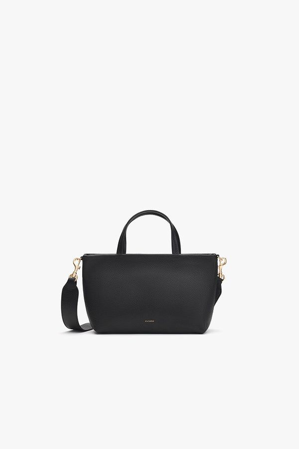 Mini Easy Zipper Tote Black / One Size
