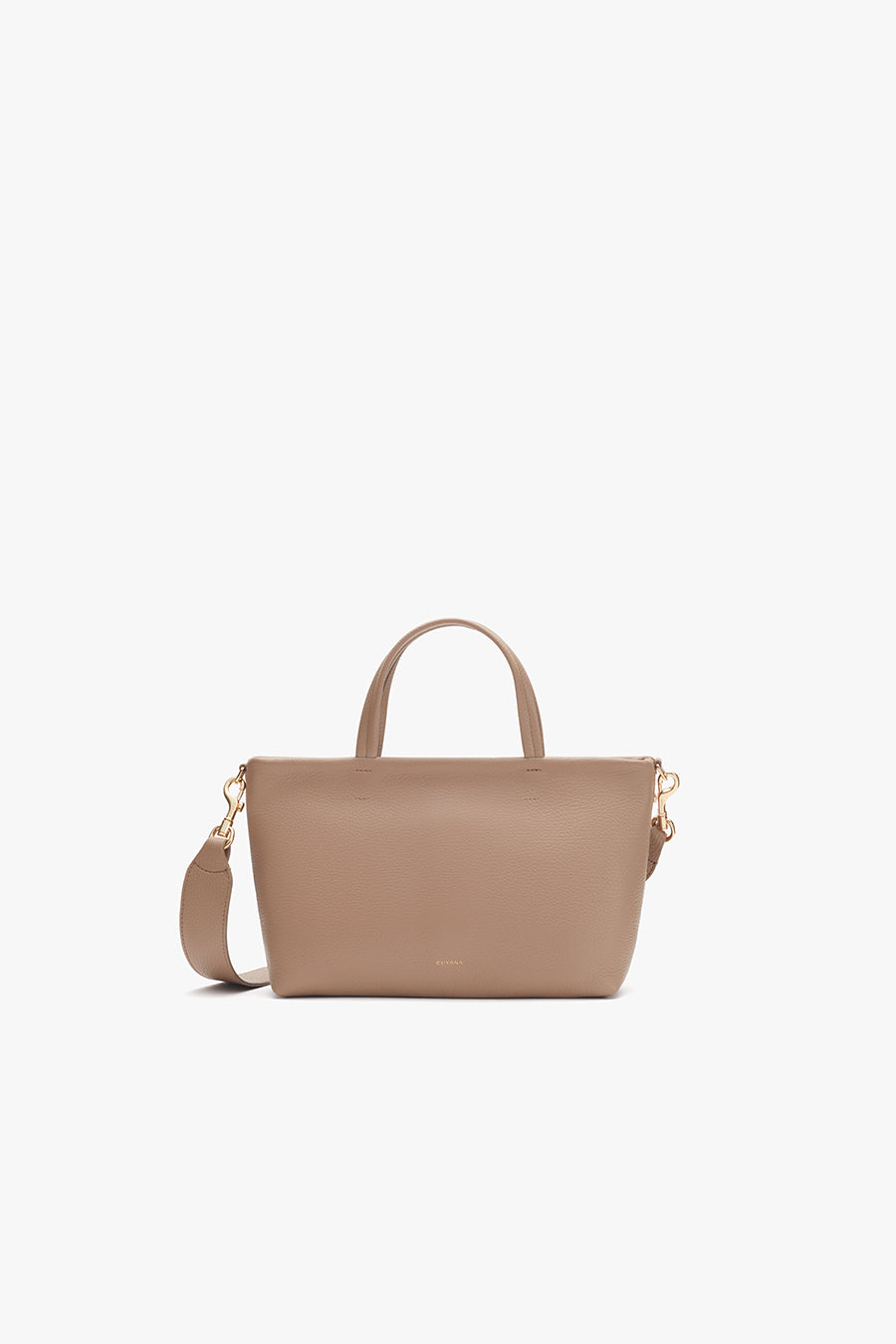 Mini Easy Zipper Tote Cappuccino / One Size