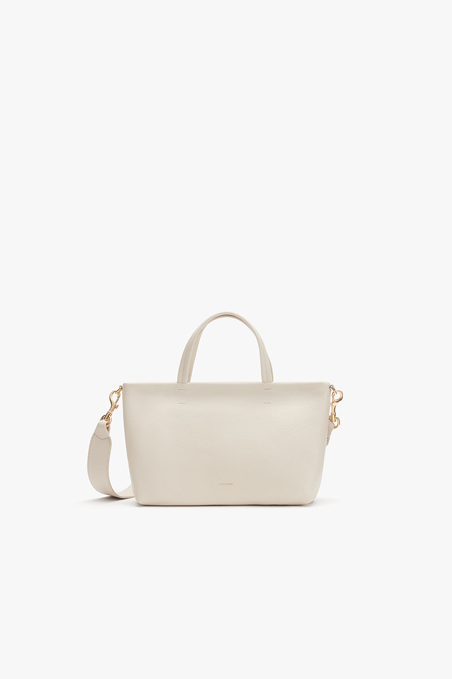 Mini Easy Zipper Tote Ecru / One Size