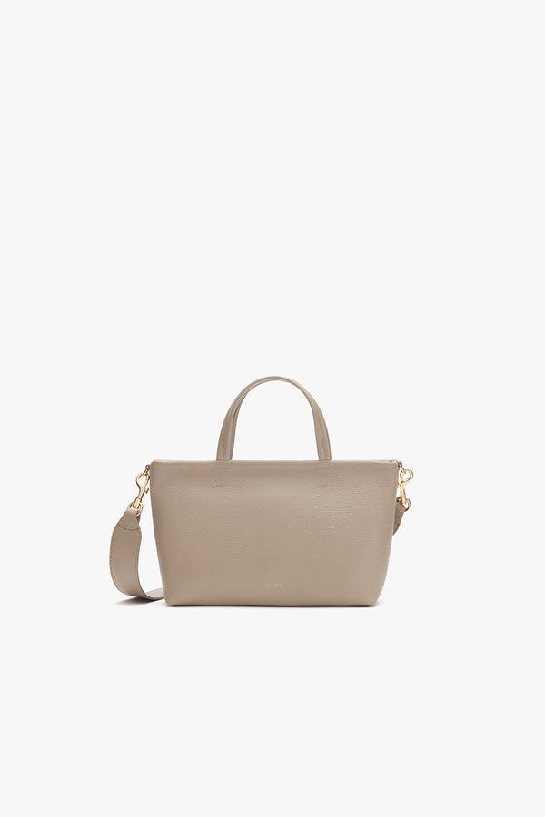 Mini Easy Zipper Tote Stone / One Size