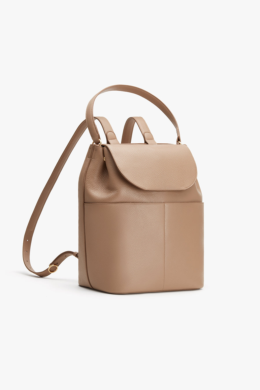 Leather Backpack 13-inch Cappuccino / One Size