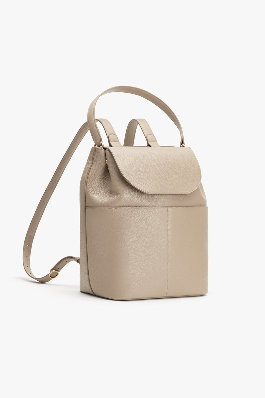 Leather Backpack 13-inch Stone / One Size