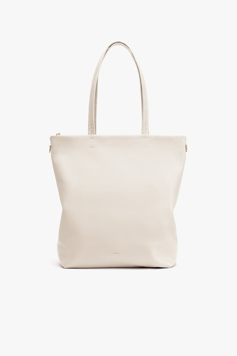 Tall Easy Zipper Tote Ecru / One Size