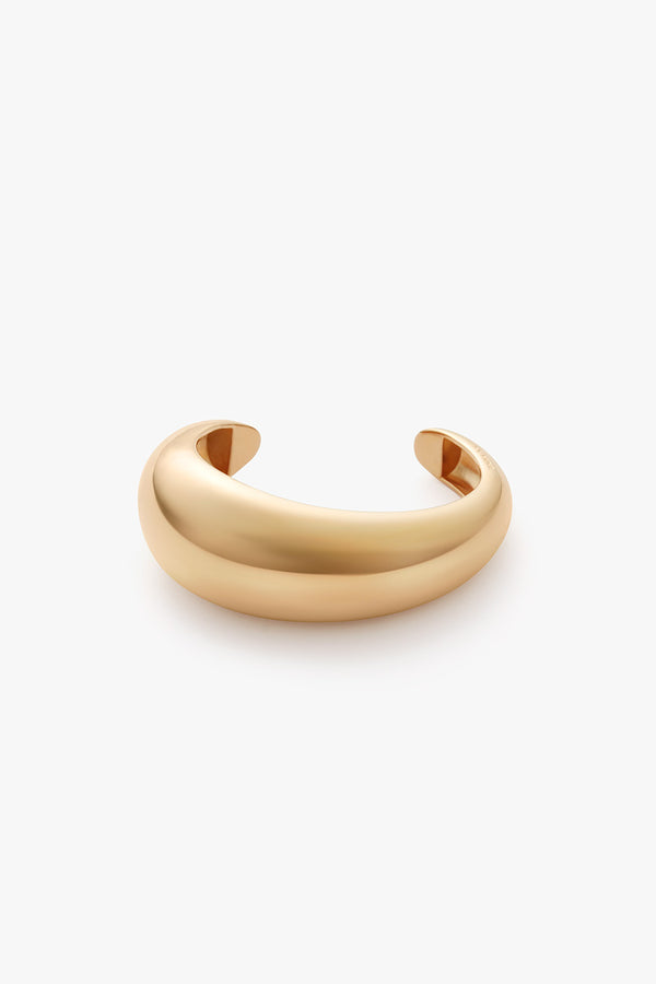 Sculpted Cuff Gold / One Size