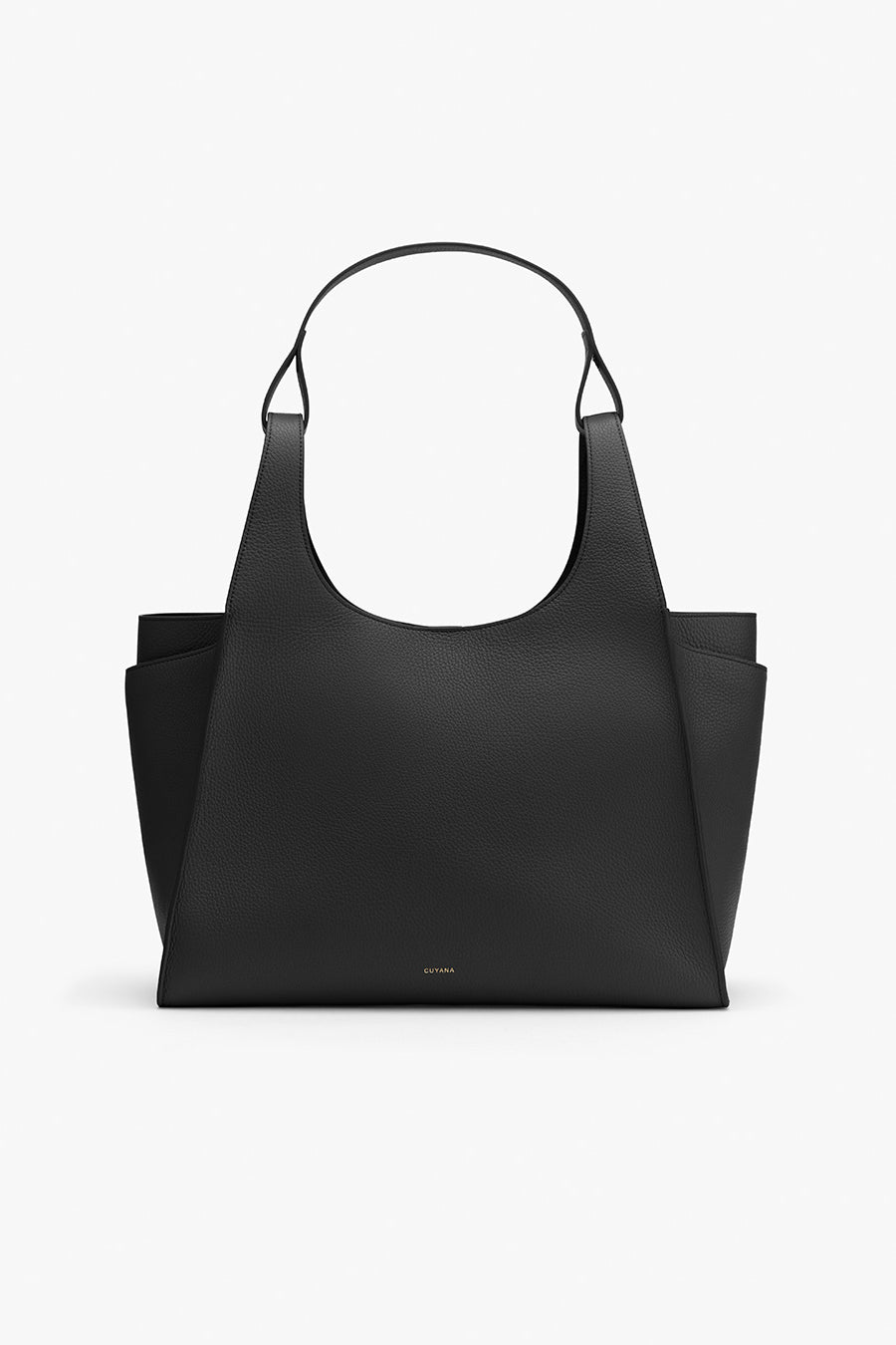 Double Loop Satchel Black / One Size