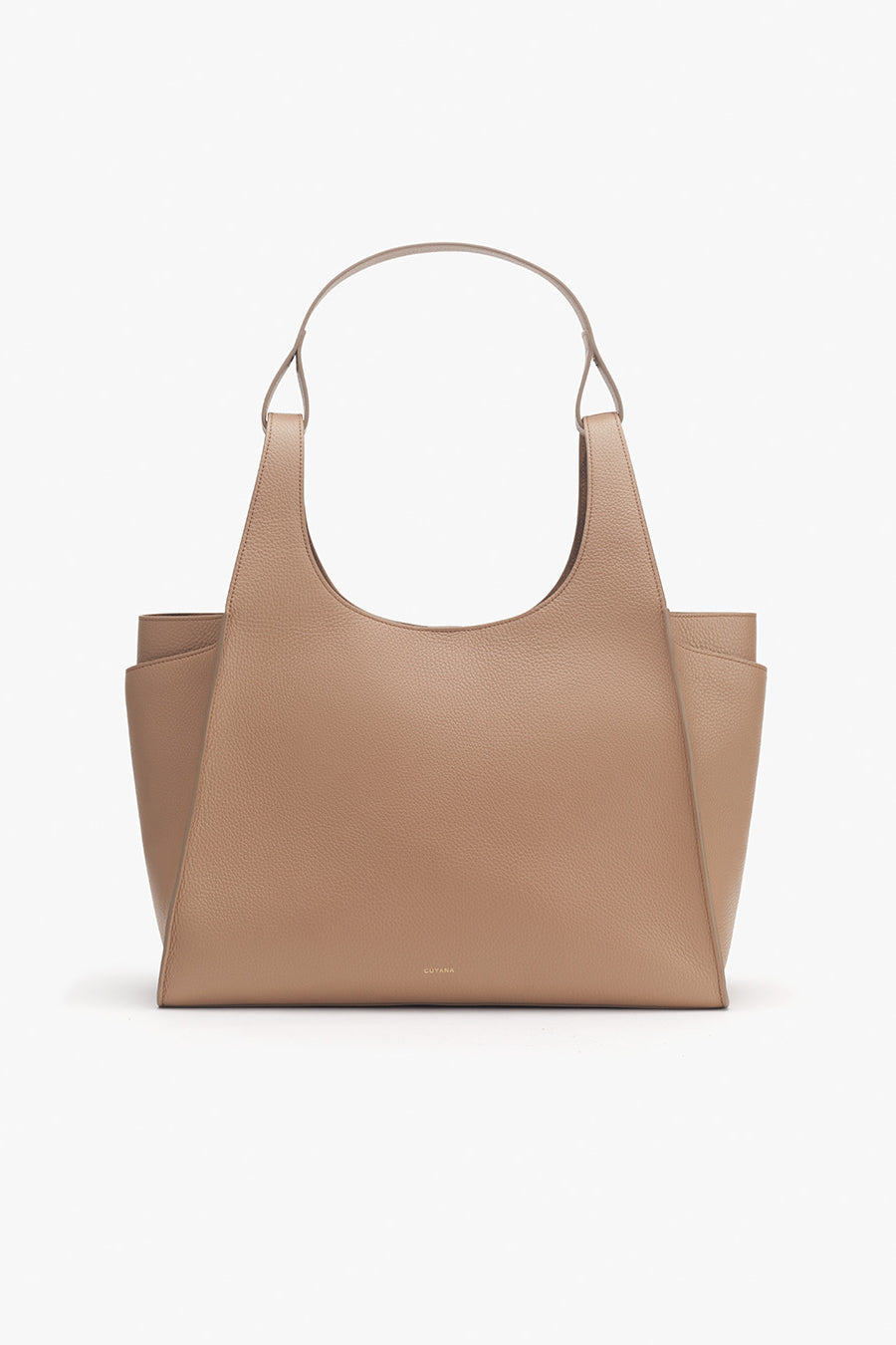 Double Loop Satchel Cappuccino / One Size