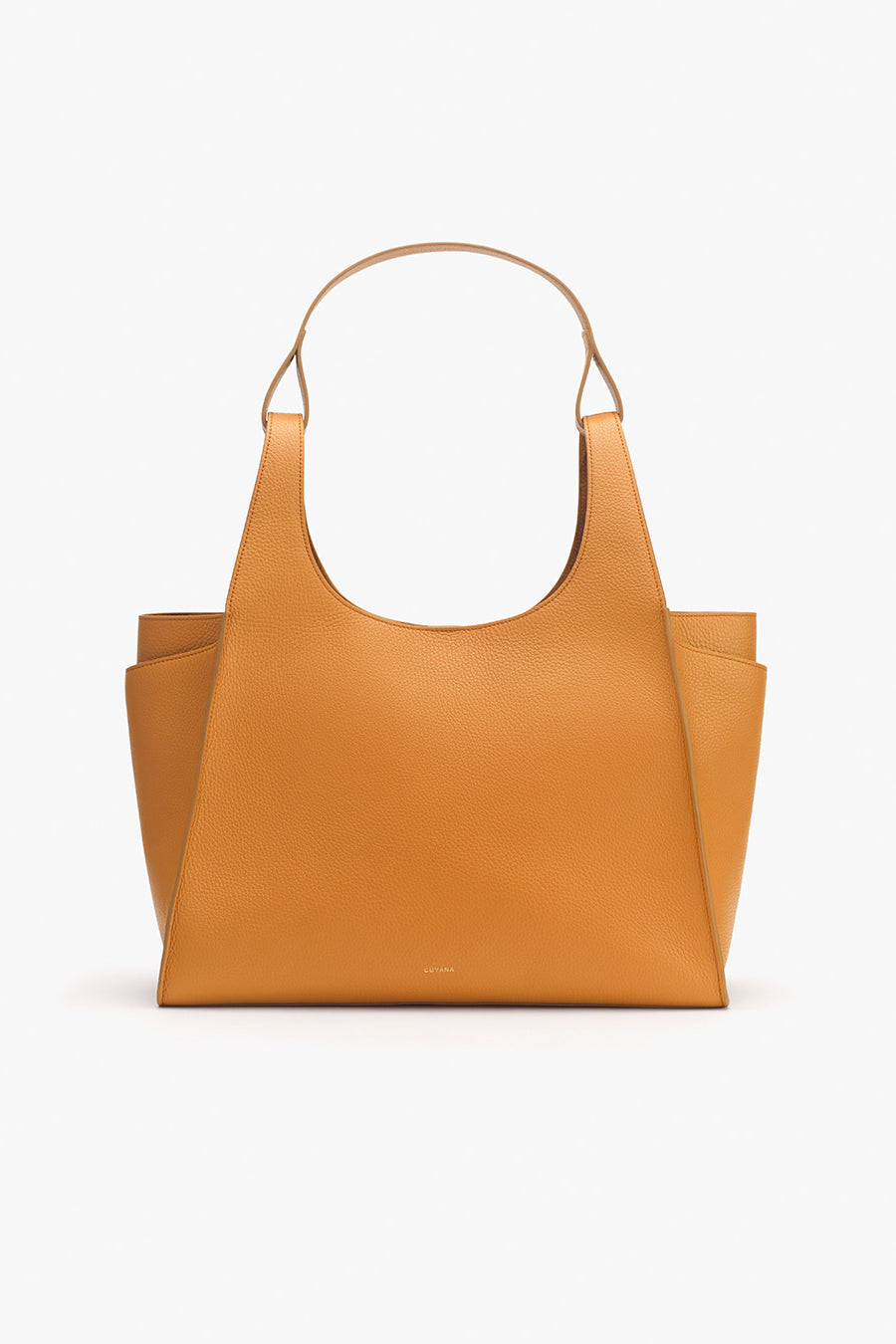 Double Loop Satchel Mango / One Size