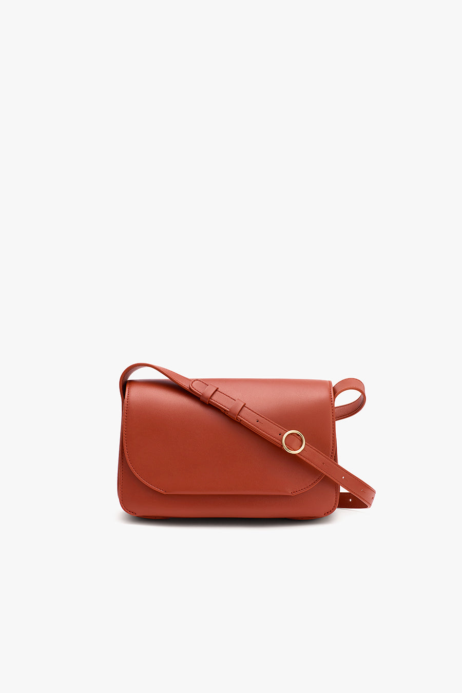 Concertina Shoulder Bag (Smooth) Rioja / One Size