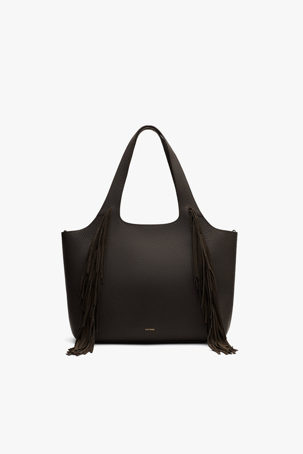 Fringe System Tote 13-inch - Anniversary Collection Mocha / One Size