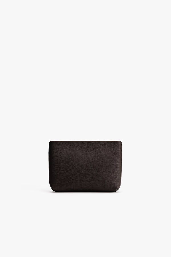 Mini Zipper Pouch Mocha / One Size