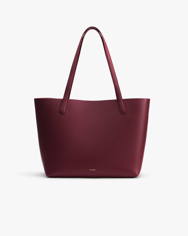 Structured Tote Cherry / One Size