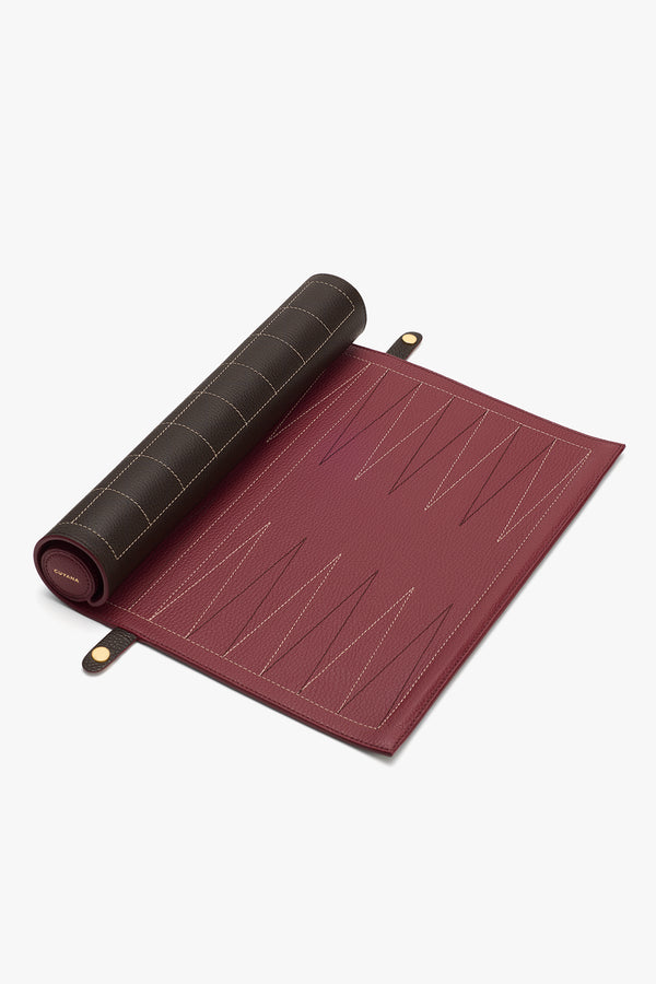 Travel Duo Game Set Bordeaux/Mocha / One Size