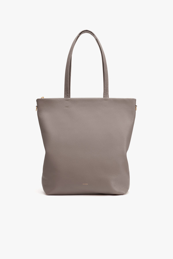 Tall Easy Zipper Tote Clay / One Size