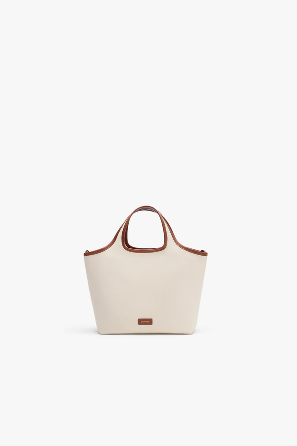 Canvas Mini System Tote Natural / One Size