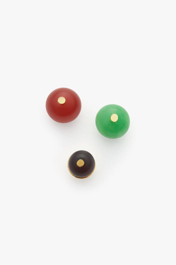 Hat Bead Charm Set Gold / One Size
