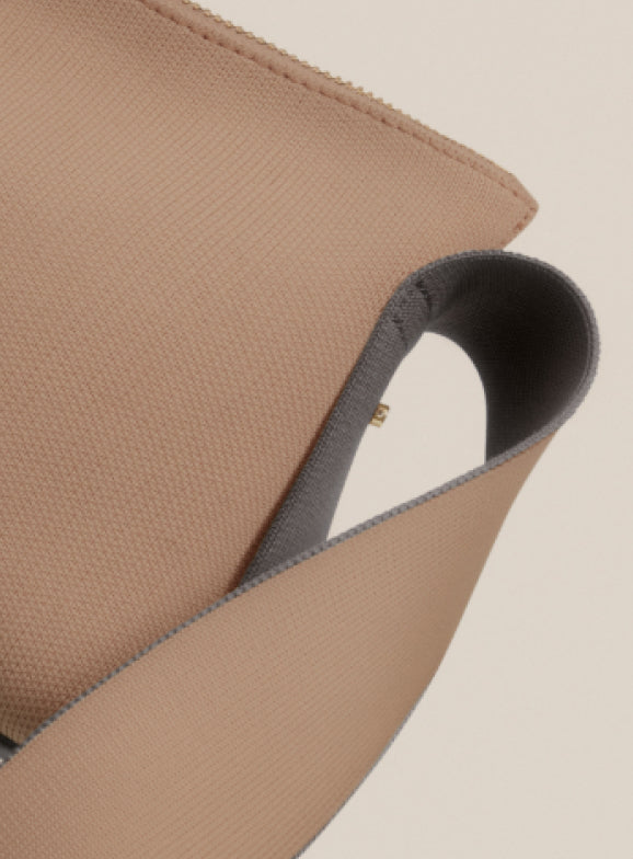 Close-up of a handbag handle