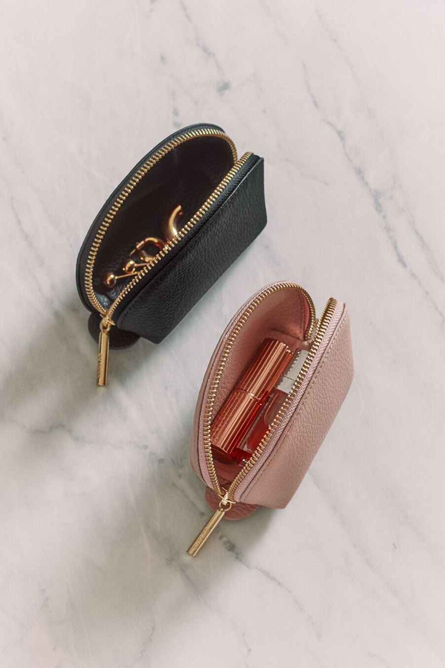 Mini Travel Case Soft Rose / One Size