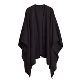 A draped cape on a white background