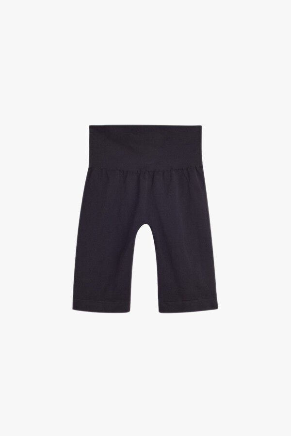Seamless Long Shorts Black / Extra Large