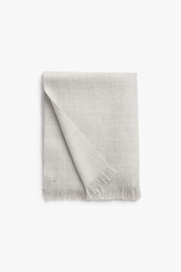 Alpaca Scarf Light Heather Grey / One Size