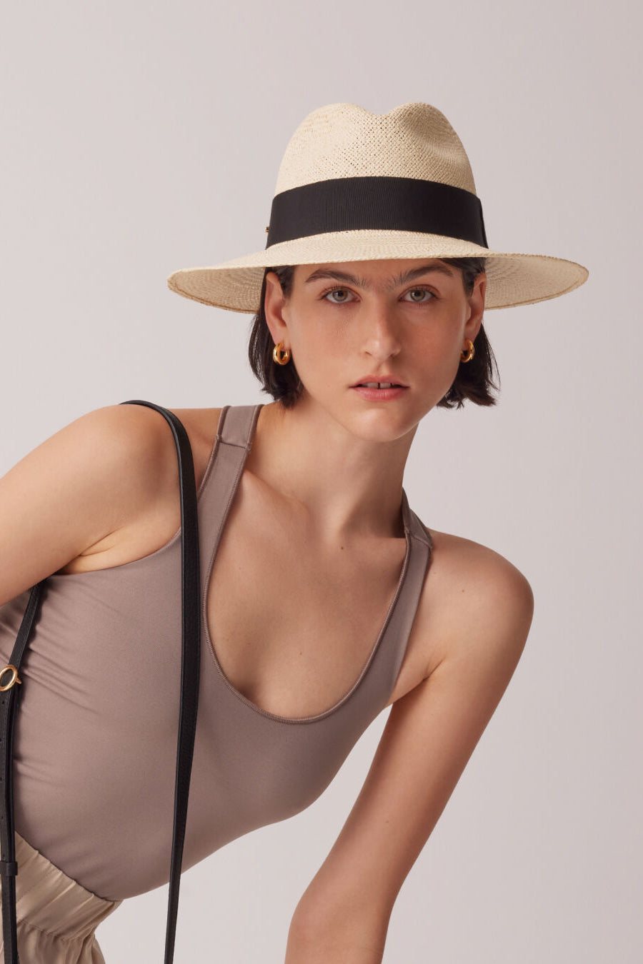 Packable Ecuador Hat Natural/Black / 56
