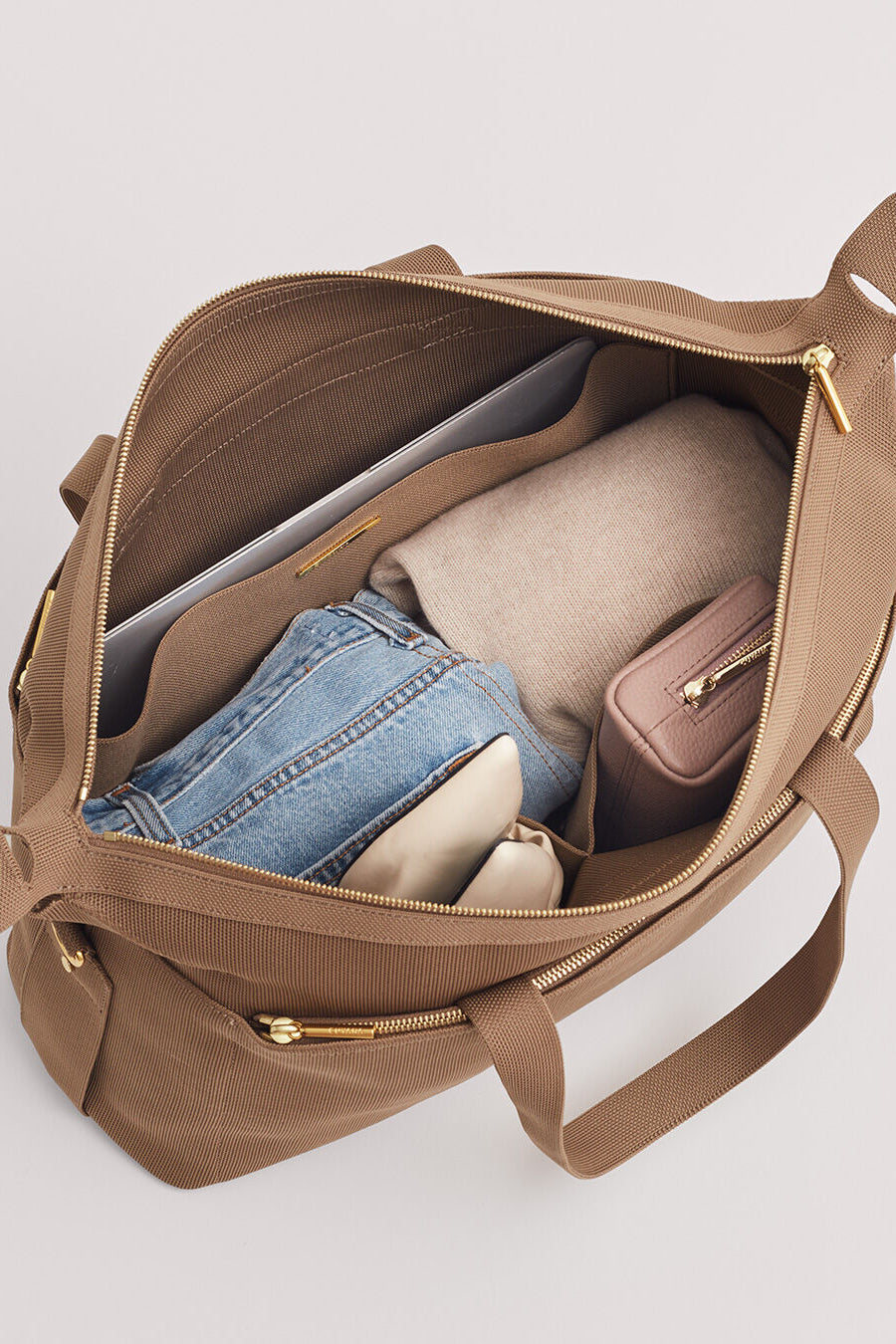 Overnight Bag (Recycled Knit) Black / One Size