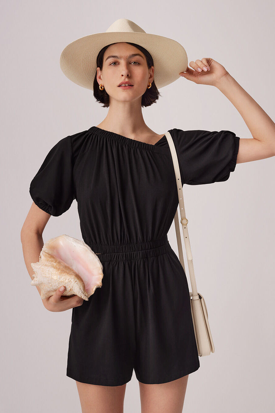 Wide Brim Ecuador Hat Natural / 56