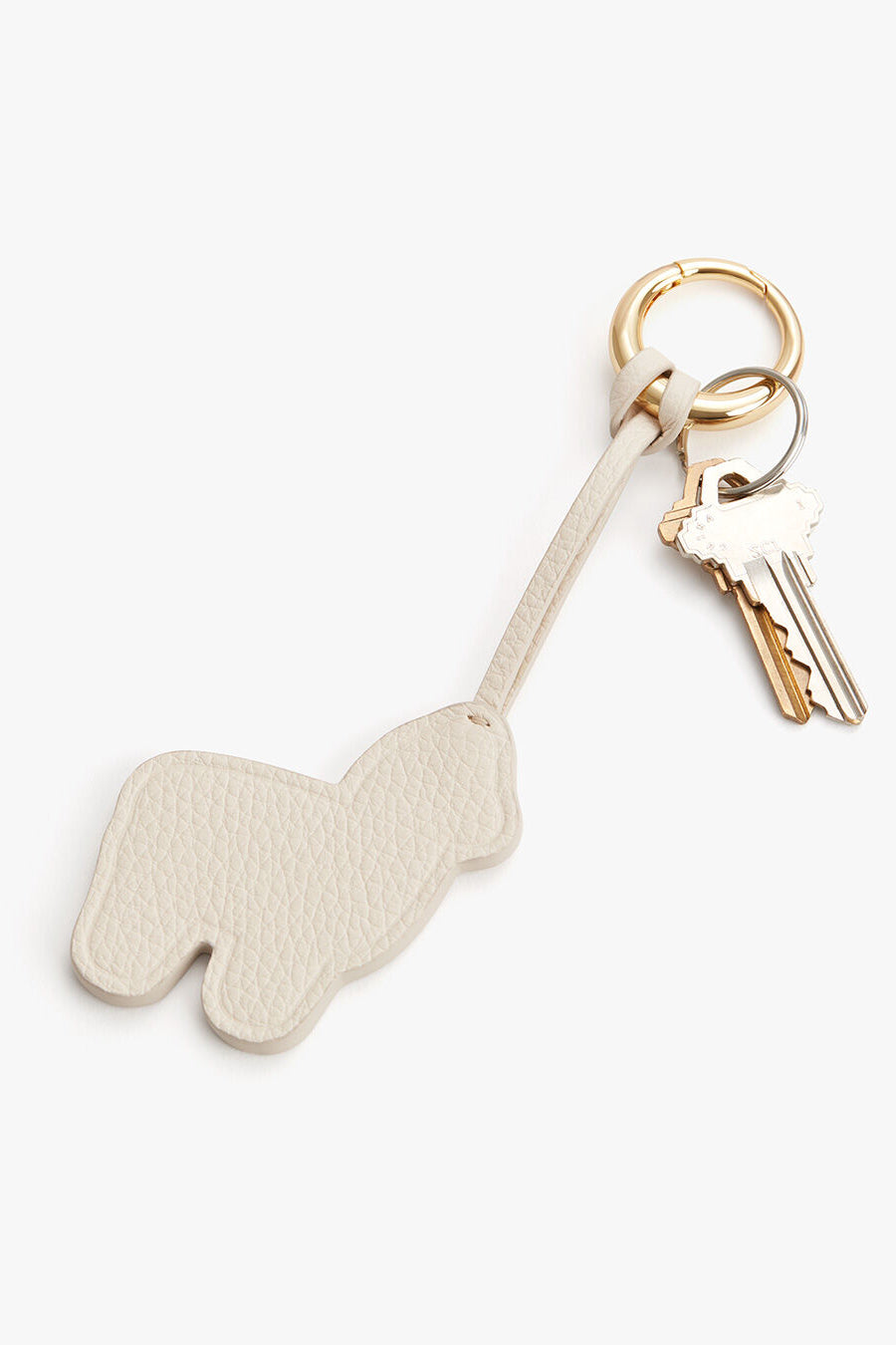 Alpaca Keychain Ecru / One Size