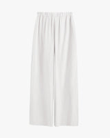 Wide-leg trousers with an elastic waistband.