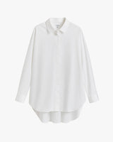 Long sleeve blouse on plain background