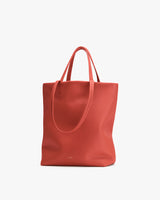 Upright tote bag with two handles, plain design, no visible prints or logos.