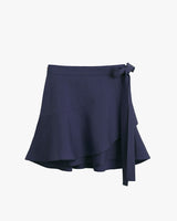 Women's skirt with a wrap design and side tie