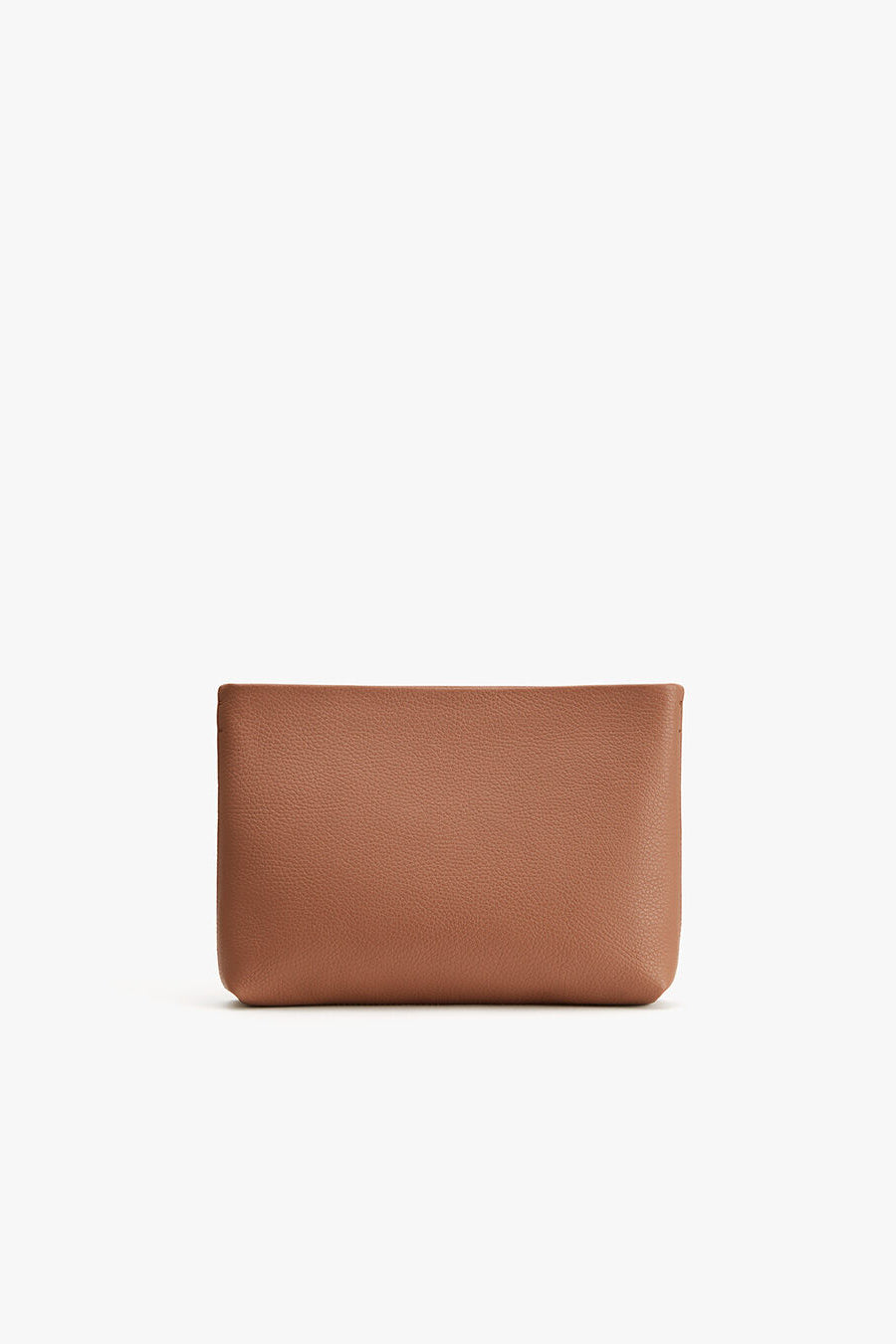 Small Zipper Pouch Caramel / One Size