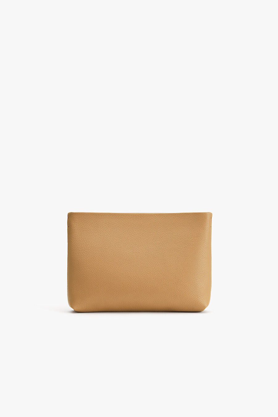 Small Zipper Pouch Biscuit / One Size