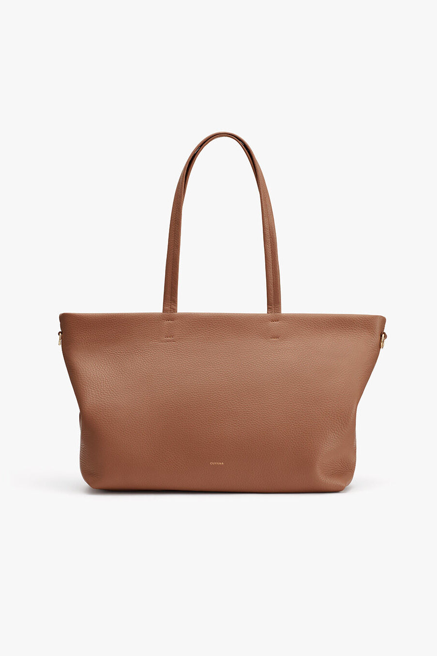 Small Easy Zipper Tote Caramel / One Size