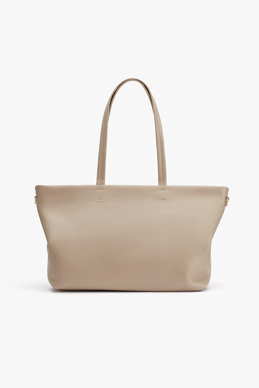 Small Easy Zipper Tote Stone / One Size