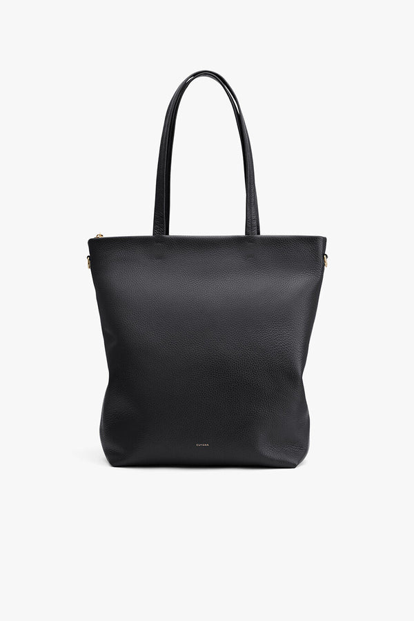 Tall Easy Zipper Tote Black / One Size